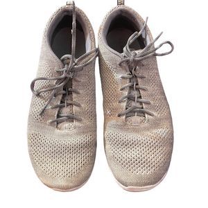 LL Bean Ventilated Comfort Mocs Casual Knit Mesh Gray Breathable Men’s Size 11M